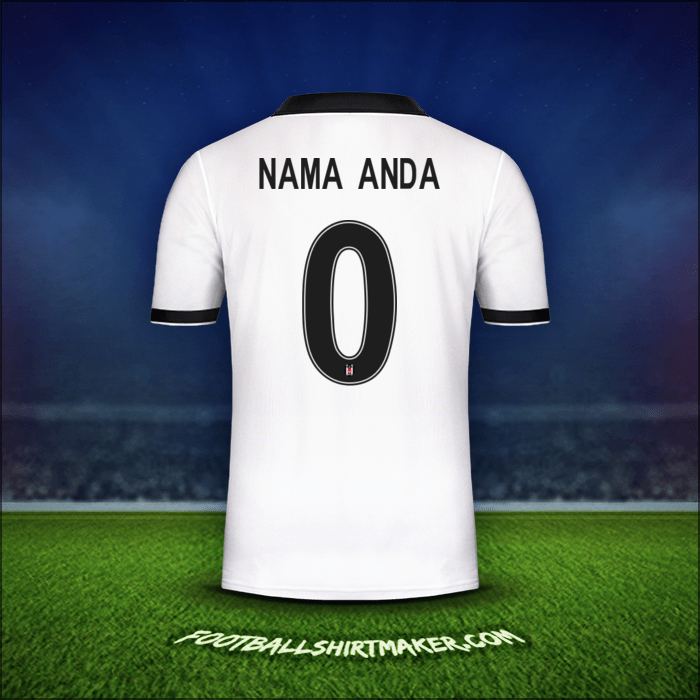 Jersey Besiktas JK Cup 2018/19 -  nama anda - 0