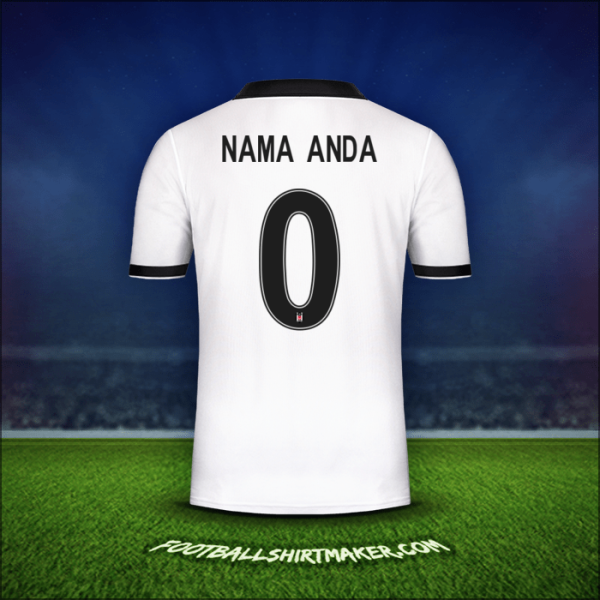 Jersey Besiktas JK Cup 2018/19 -  nama anda - 0
