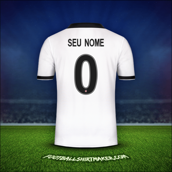 Camisa Besiktas JK Cup 2018/19 -  seu nome - 0