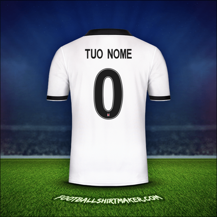 Maglia Besiktas JK Cup 2018/19 -  tuo nome - 0
