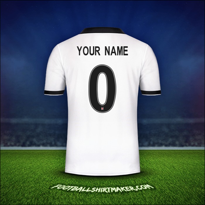 Jersey Besiktas JK Cup 2018/19 -  your name - 0