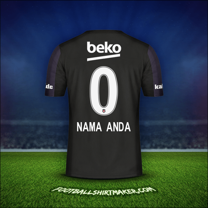 Jersey Besiktas JK 2018/19 Alternatif -  nama anda - 0