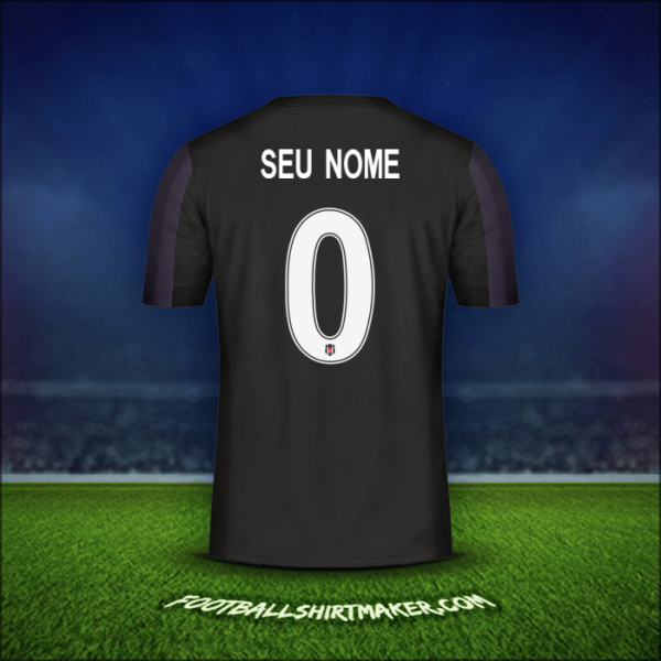 Camisa Besiktas JK Cup 2018/19 Alternativa -  seu nome - 0
