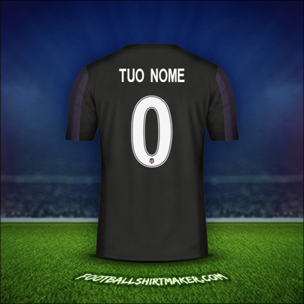 Maglia Besiktas JK Cup 2018/19 Seconda -  tuo nome - 0