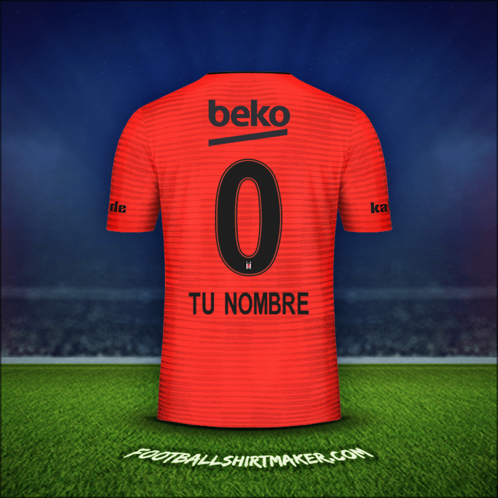 Jersey Besiktas JK 2018/19 Tercera -  tu nombre - 0