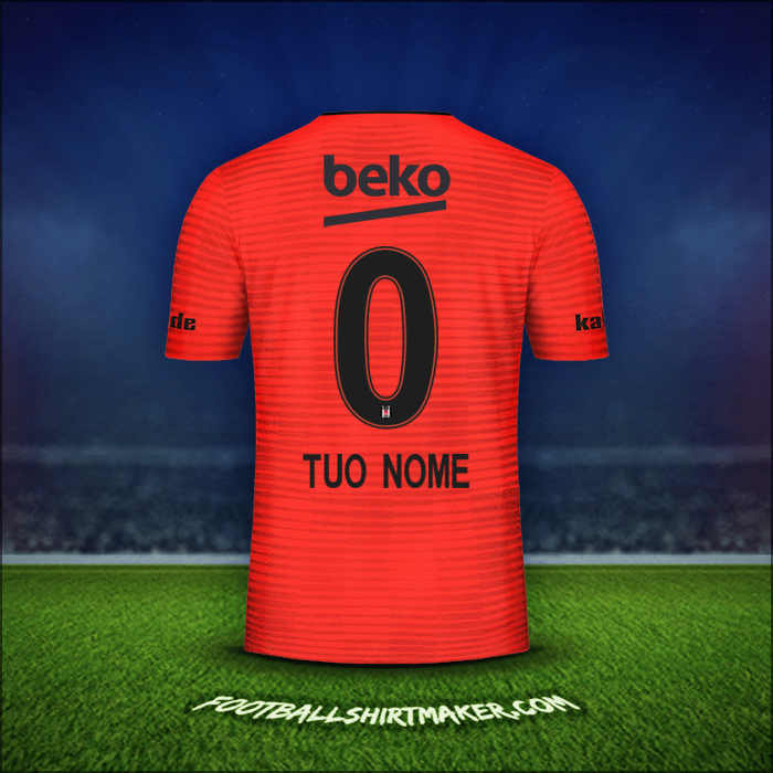 Maglia Besiktas JK 2018/19 Terza -  tuo nome - 0