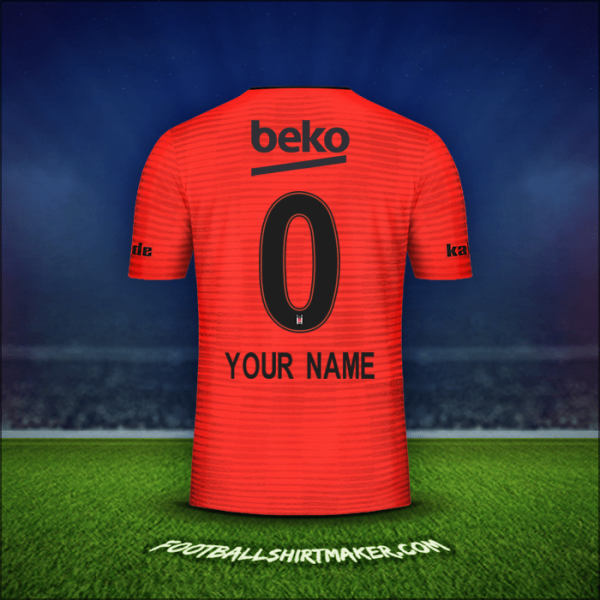 Shirt Besiktas JK 2018/19 Third -  your name - 0