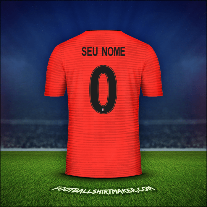 Camisa Besiktas JK Cup 2018/19 Terceira -  seu nome - 0