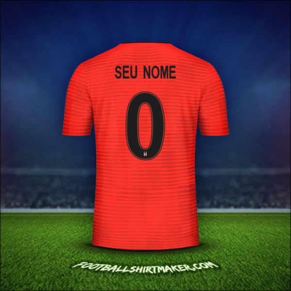 Camisa Besiktas JK Cup 2018/19 Terceira -  seu nome - 0