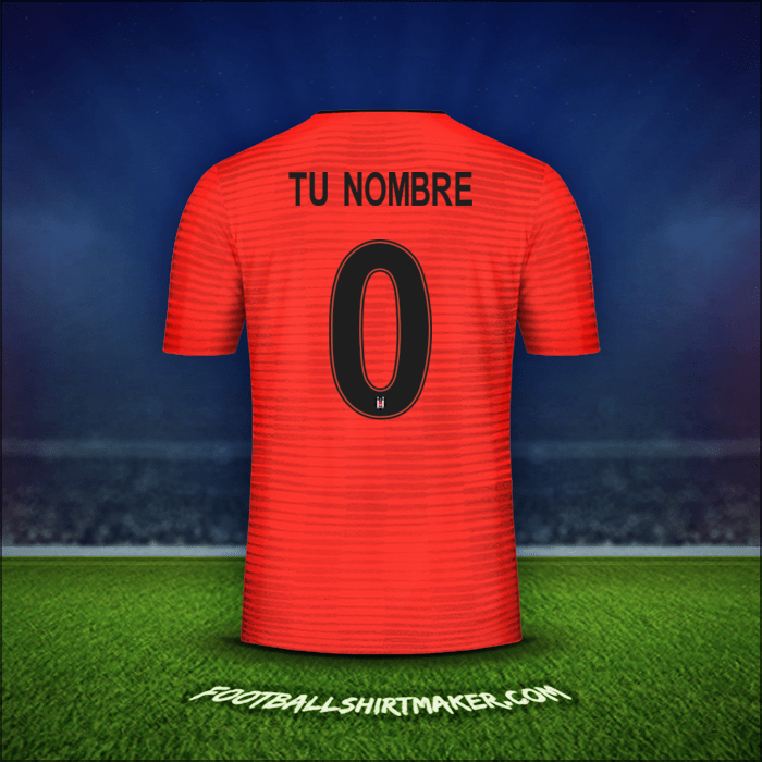 Jersey Besiktas JK Cup 2018/19 Tercera -  tu nombre - 0