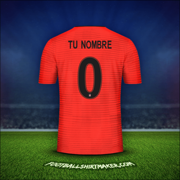 Camiseta Besiktas JK Cup 2018/19 Tercera -  tu nombre - 0