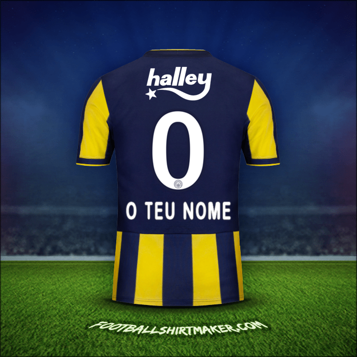 Camisola Fenerbahce SK 2018/19 -  o teu nome - 0