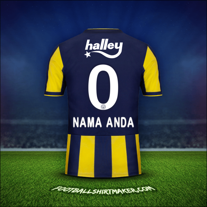 Jersey Fenerbahce SK 2018/19 -  nama anda - 0