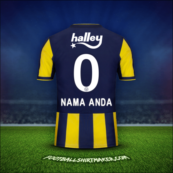 Jersey Fenerbahce SK 2018/19 -  nama anda - 0