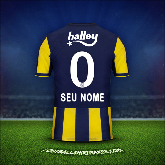 Camisa Fenerbahce SK 2018/19 -  seu nome - 0