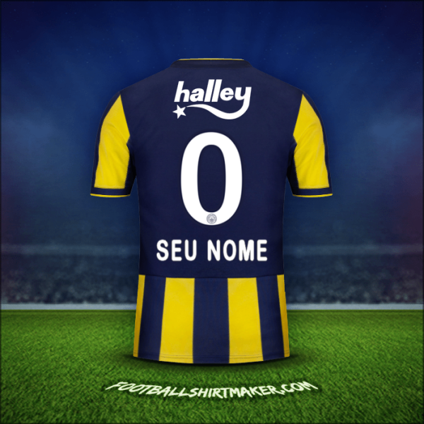 Camisa Fenerbahce SK 2018/19 -  seu nome - 0