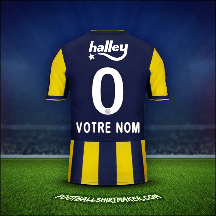 Maillot Fenerbahce SK 2018/19 -  votre nom - 0