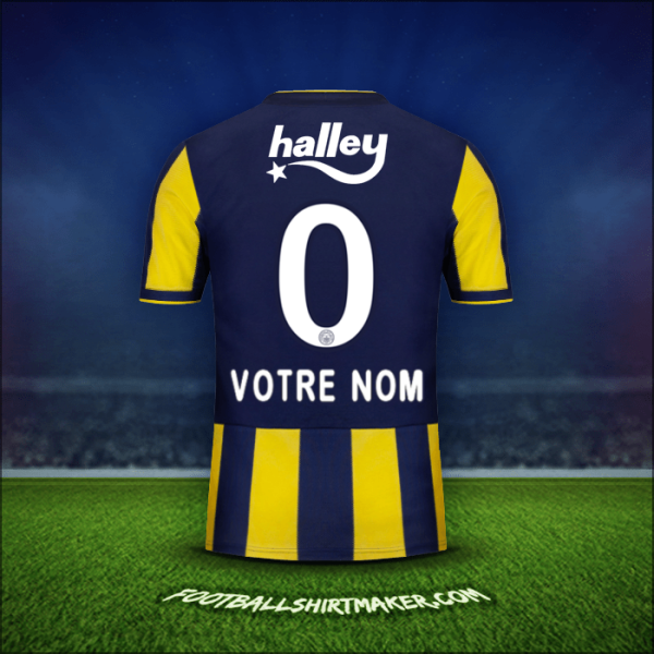 Maillot Fenerbahce SK 2018/19 -  votre nom - 0