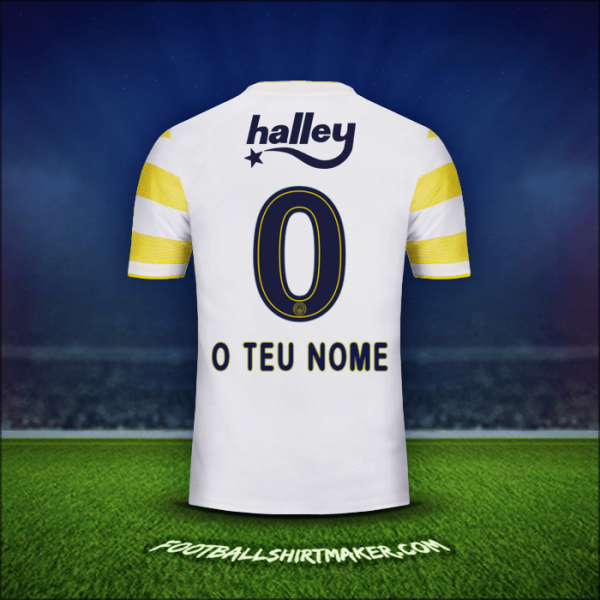 Camisola Fenerbahce SK 2018/19 Alternativa -  o teu nome - 0