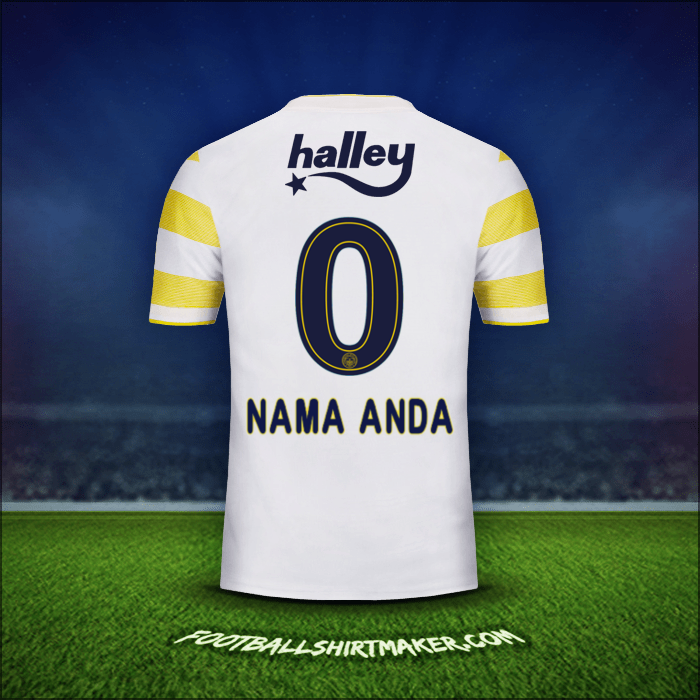Jersey Fenerbahce SK 2018/19 Alternatif -  nama anda - 0
