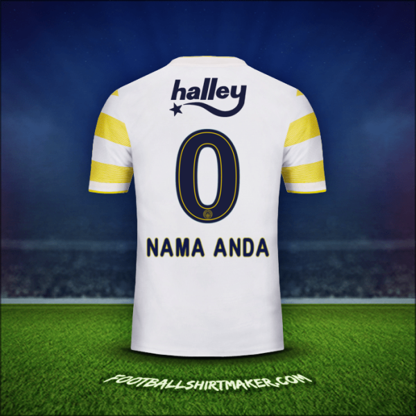 Jersey Fenerbahce SK 2018/19 Alternatif -  nama anda - 0