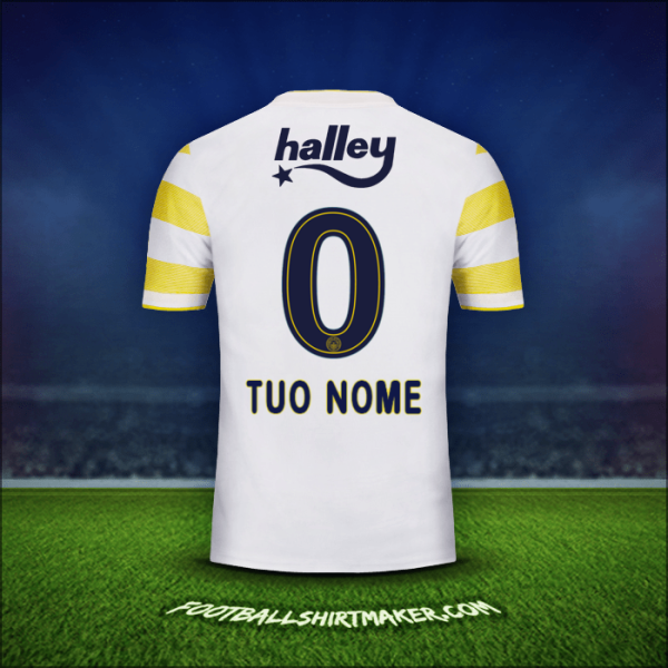 Maglia Fenerbahce SK 2018/19 Seconda -  tuo nome - 0
