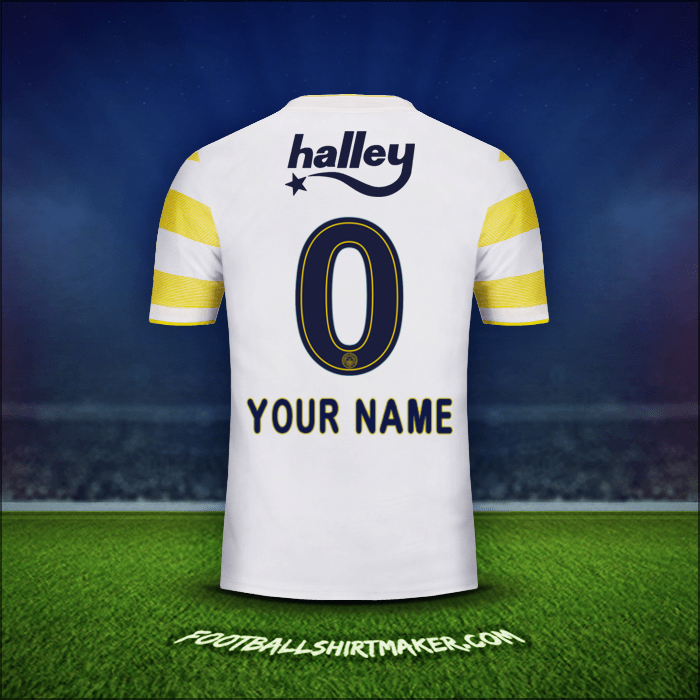 Jersey Fenerbahce SK 2018/19 Away -  your name - 0