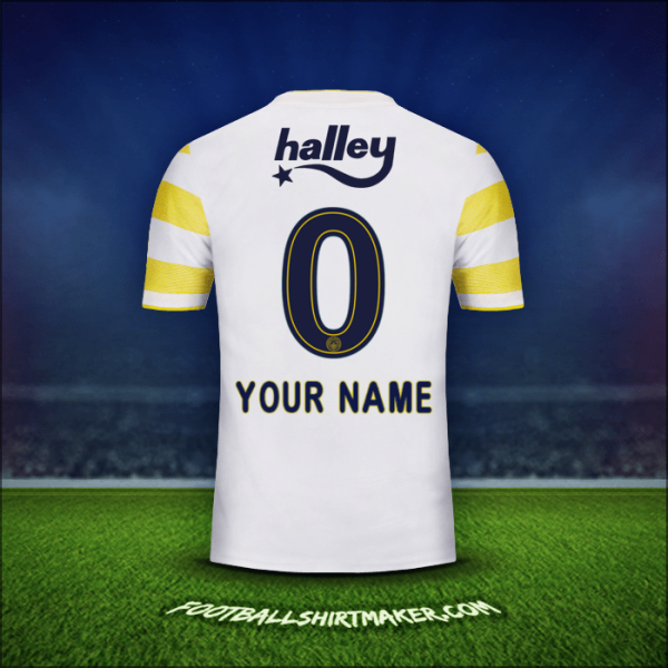 Jersey Fenerbahce SK 2018/19 Away -  your name - 0