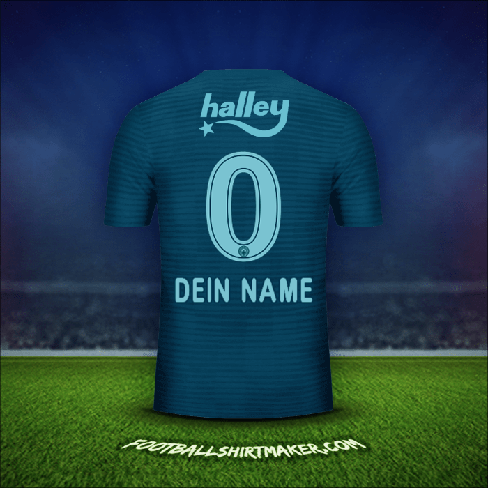 Trikot Fenerbahce SK 2018/19 Dritte -  dein name - 0