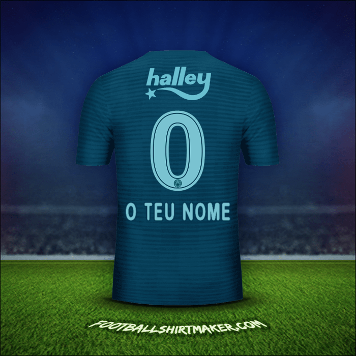 Camisola Fenerbahce SK 2018/19 Terceira -  o teu nome - 0
