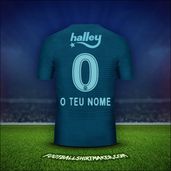 Camisola Fenerbahce SK 2018/19 Terceira -  o teu nome - 0