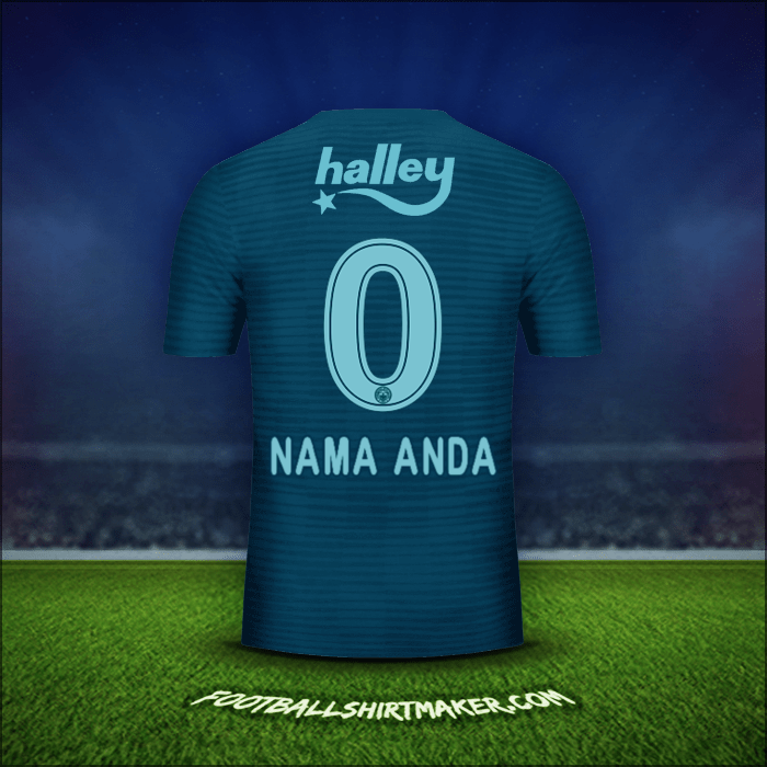 Jersey Fenerbahce SK 2018/19 Ketiga -  nama anda - 0