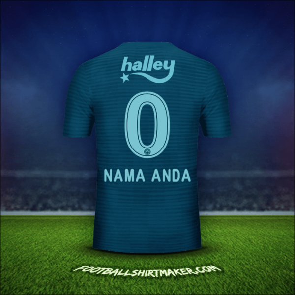 Jersey Fenerbahce SK 2018/19 Ketiga -  nama anda - 0