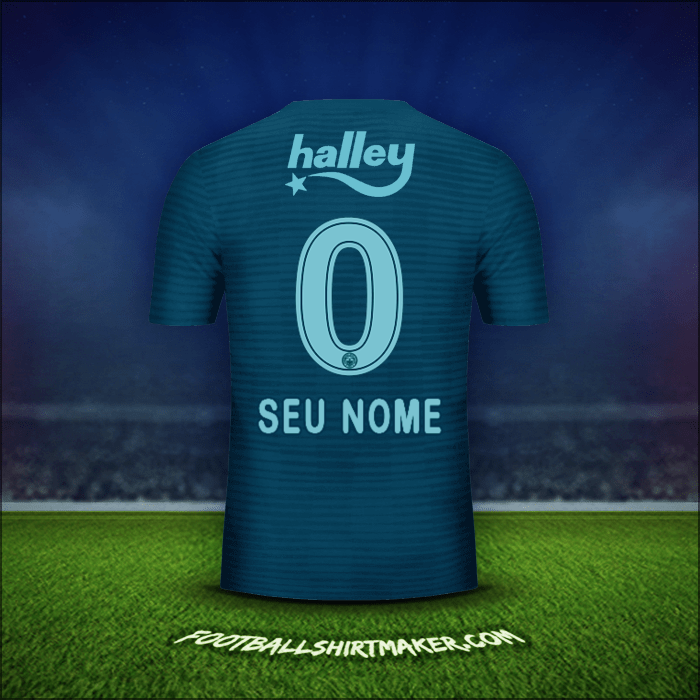Camisa Fenerbahce SK 2018/19 Terceira -  seu nome - 0
