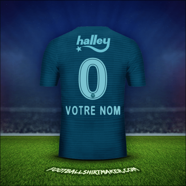 Maillot Fenerbahce SK 2018/19 Troisième -  votre nom - 0