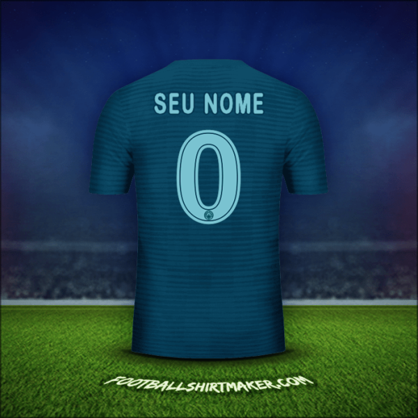 Camisa Fenerbahce SK Cup 2018/19 Terceira -  seu nome - 0