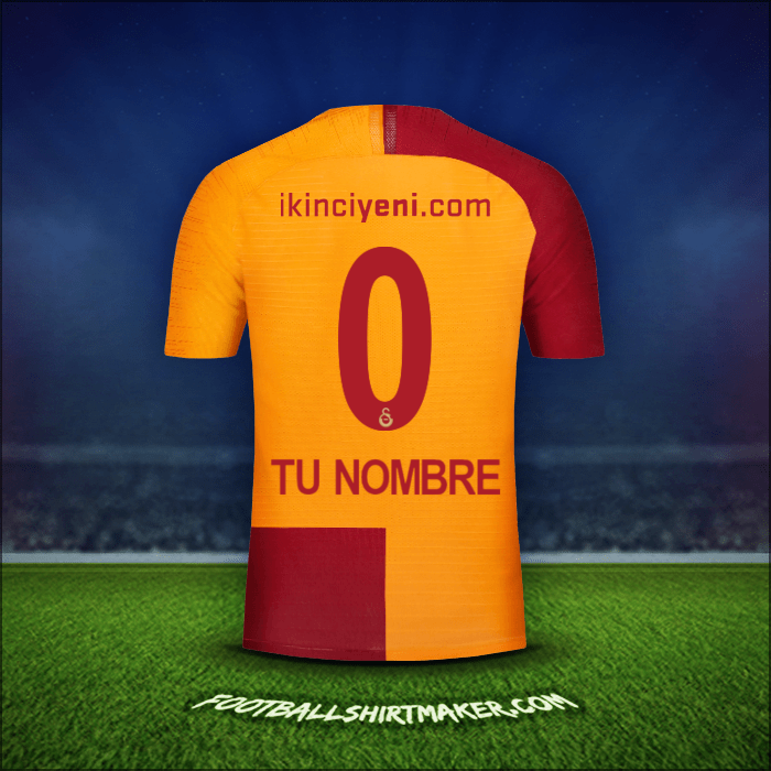 Camiseta Galatasaray SK 2018/19 -  tu nombre - 0