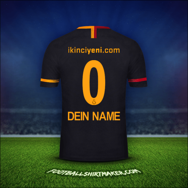 Trikot Galatasaray SK 2018/19 Auswärts -  dein name - 0
