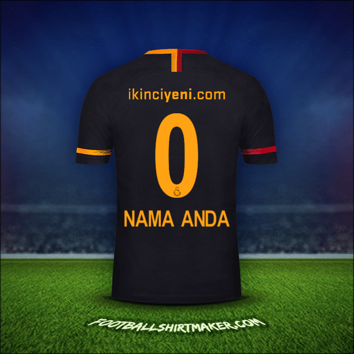 Jersey Galatasaray SK 2018/19 Alternatif -  nama anda - 0