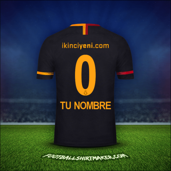 Jersey Galatasaray SK 2018/19 Visita -  tu nombre - 0