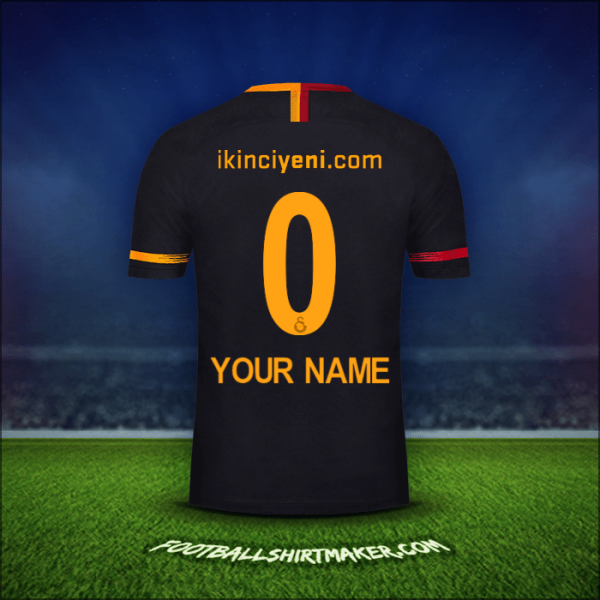 Shirt Galatasaray SK 2018/19 Away -  your name - 0