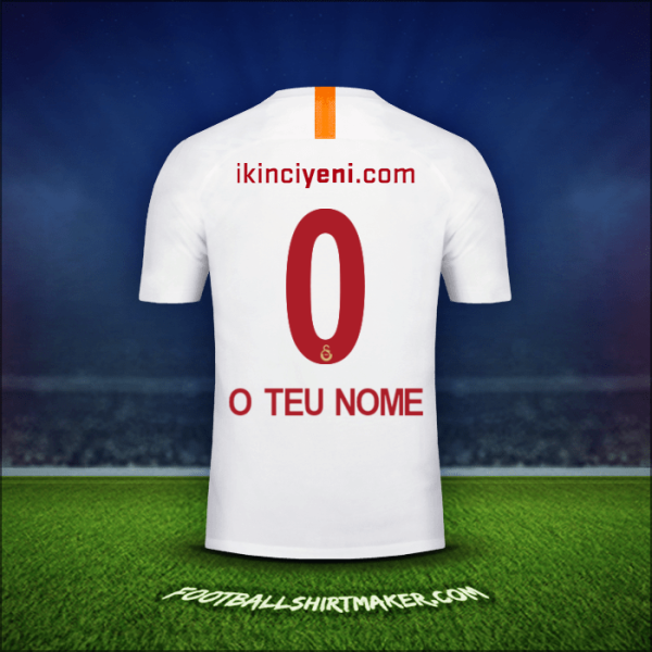 Camisola Galatasaray SK 2018/19 Terceira -  o teu nome - 0
