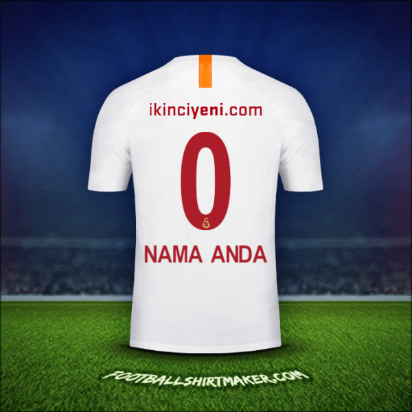 Jersey Galatasaray SK 2018/19 Ketiga -  nama anda - 0