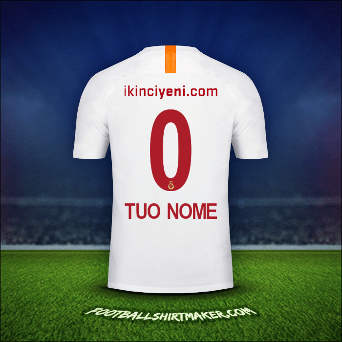 Maglia Galatasaray SK 2018/19 Terza -  tuo nome - 0