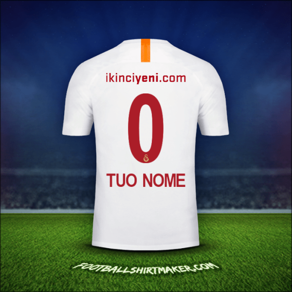 Maglia Galatasaray SK 2018/19 Terza -  tuo nome - 0