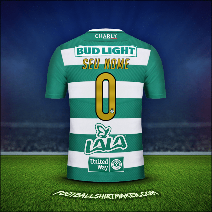 Camisa Santos Laguna 2018/19 -  seu nome - 0