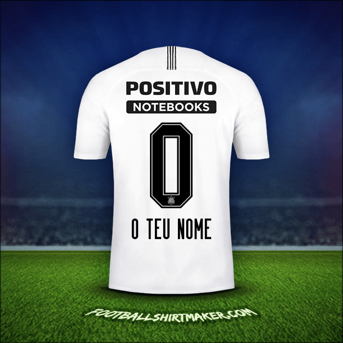 Camisola Corinthians 2018/19 -  o teu nome - 0