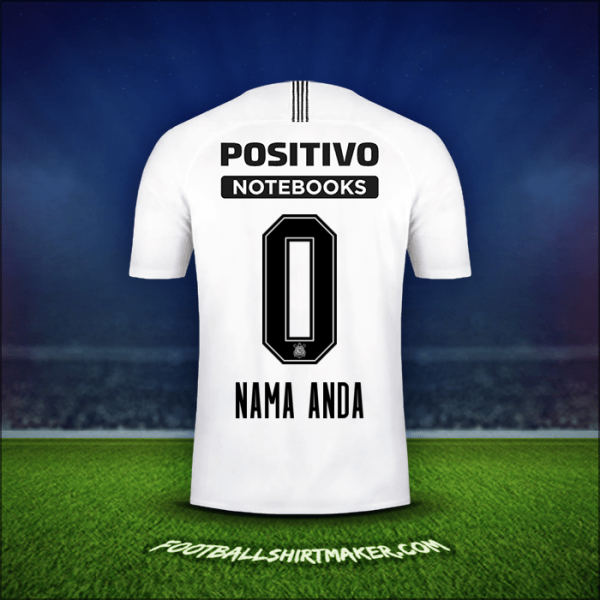 Jersey Corinthians 2018/19 -  nama anda - 0