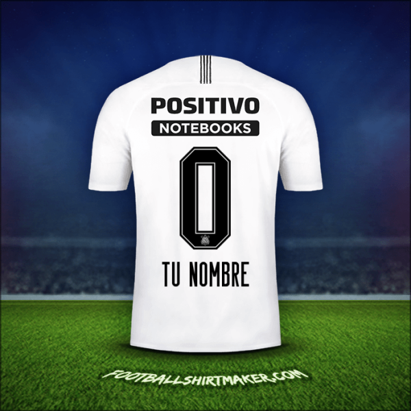 Camiseta Corinthians 2018/19 -  tu nombre - 0