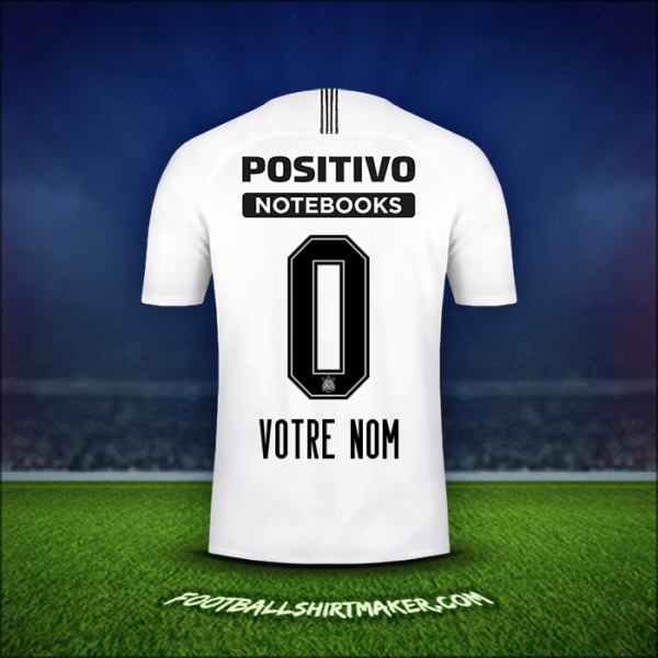 Maillot Corinthians 2018/19 -  votre nom - 0